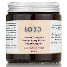 Custom Vegan Vanilla & Sweet Orange Natural Moisturising Body Care Butter